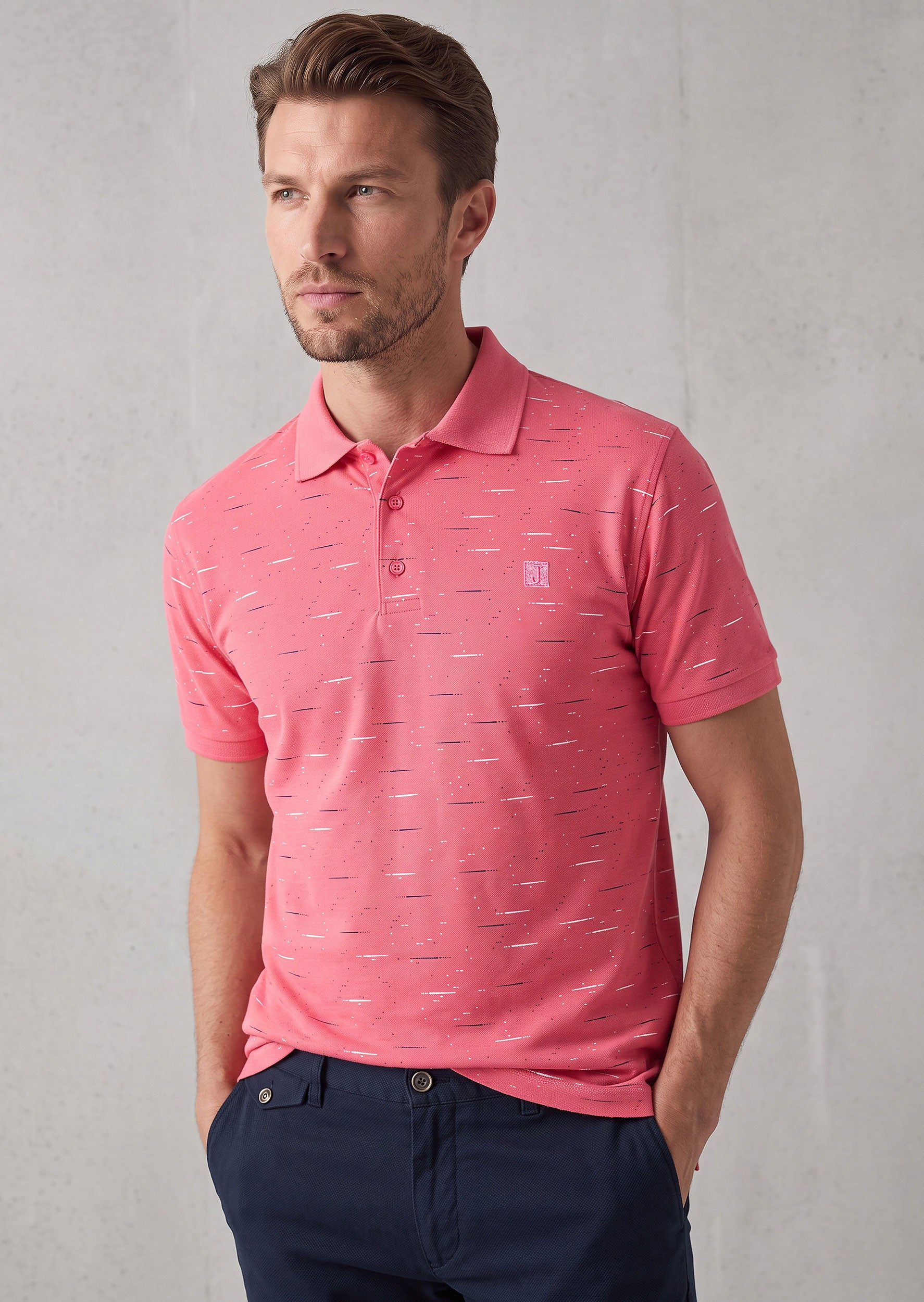 Pink Polo T-Shirt