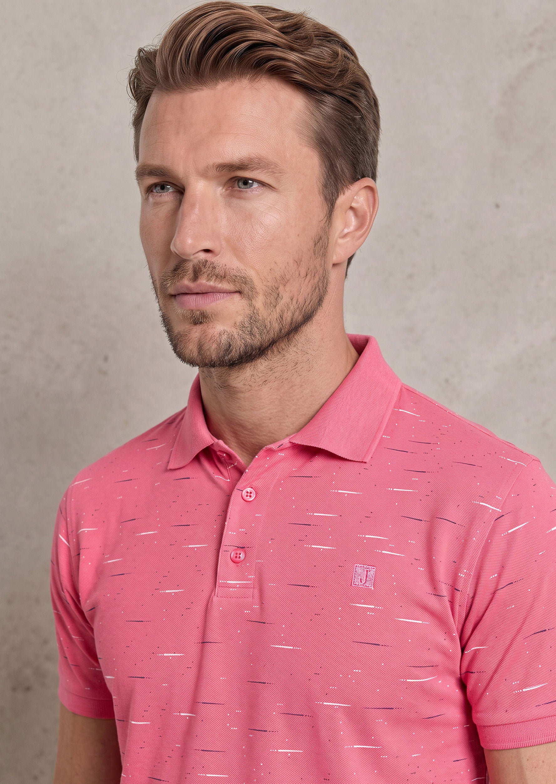 Pink Polo T-Shirt