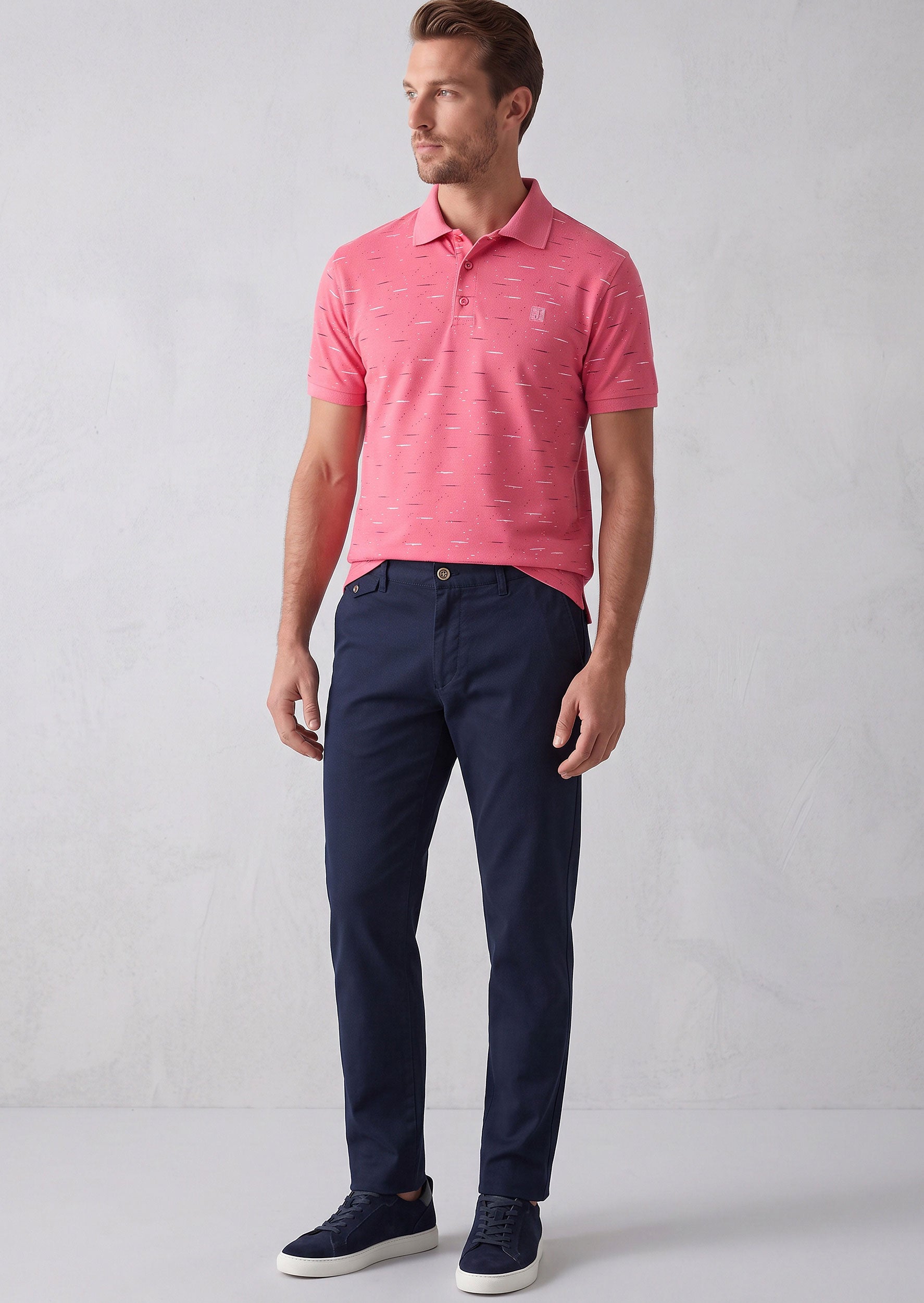 Pink Polo T-Shirt