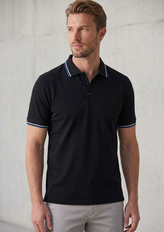 Black Polo T-Shirt