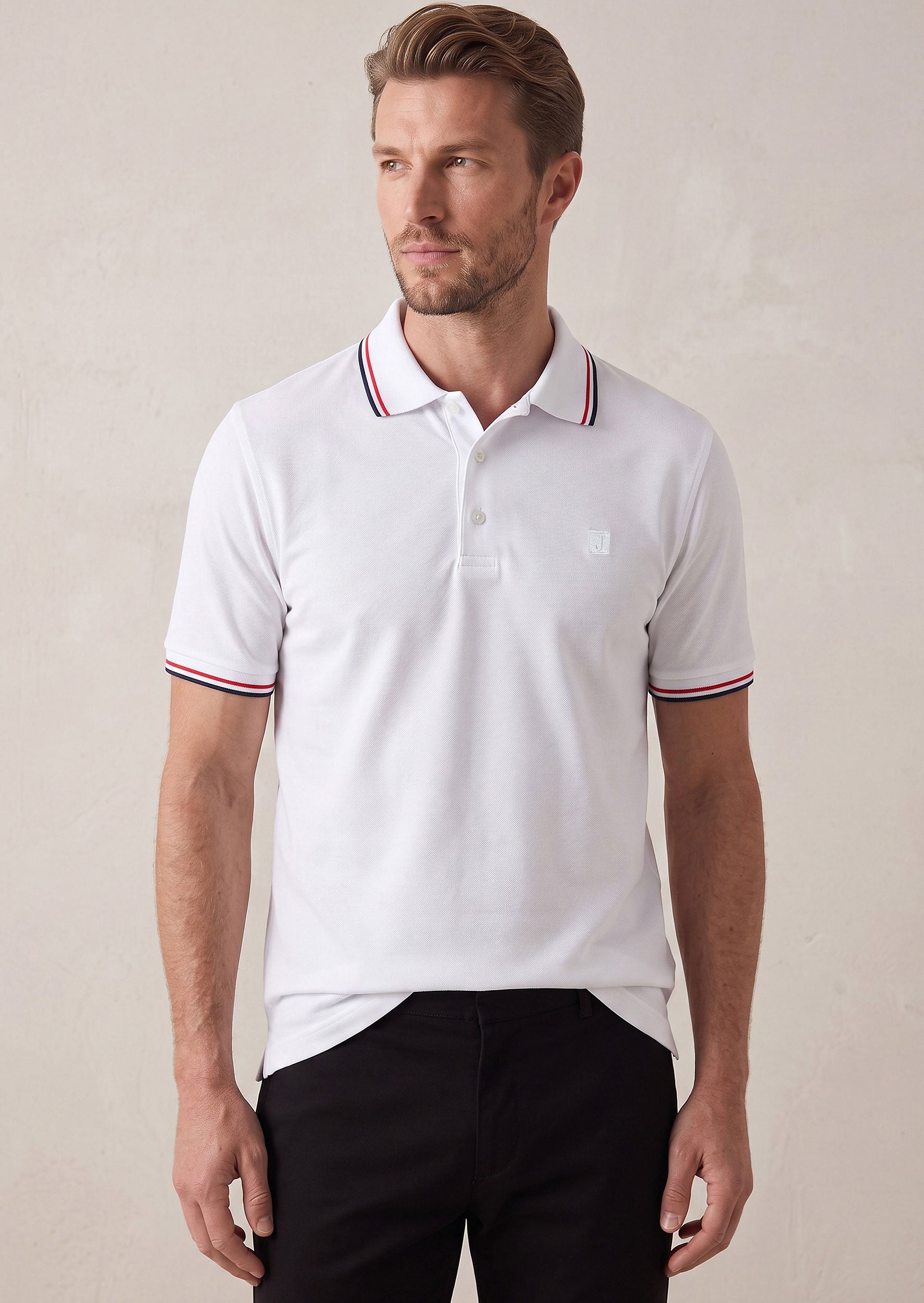White Polo T-Shirt