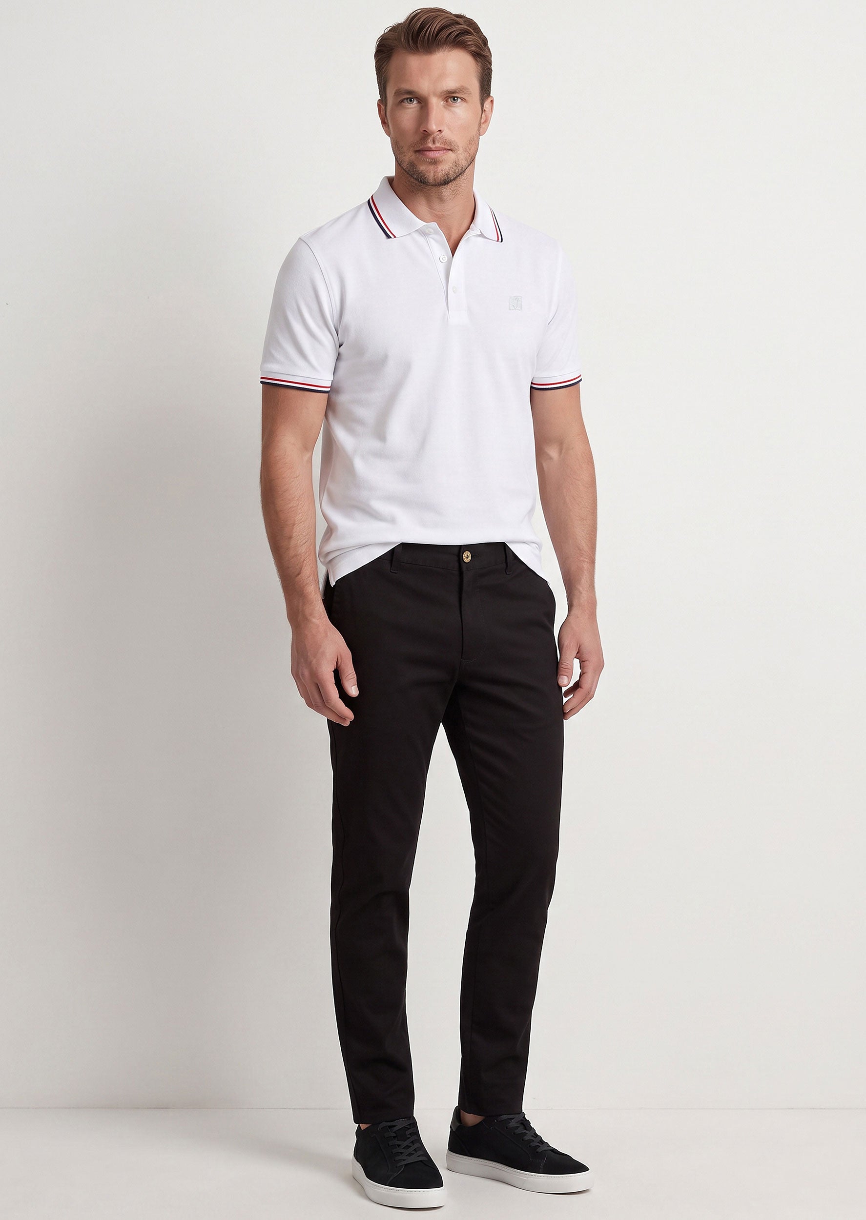 White Polo T-Shirt