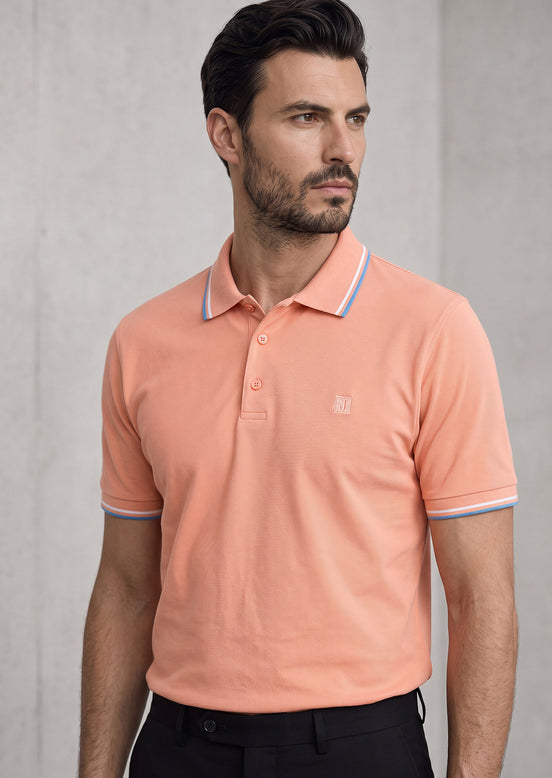 Salmon Polo T-Shirt