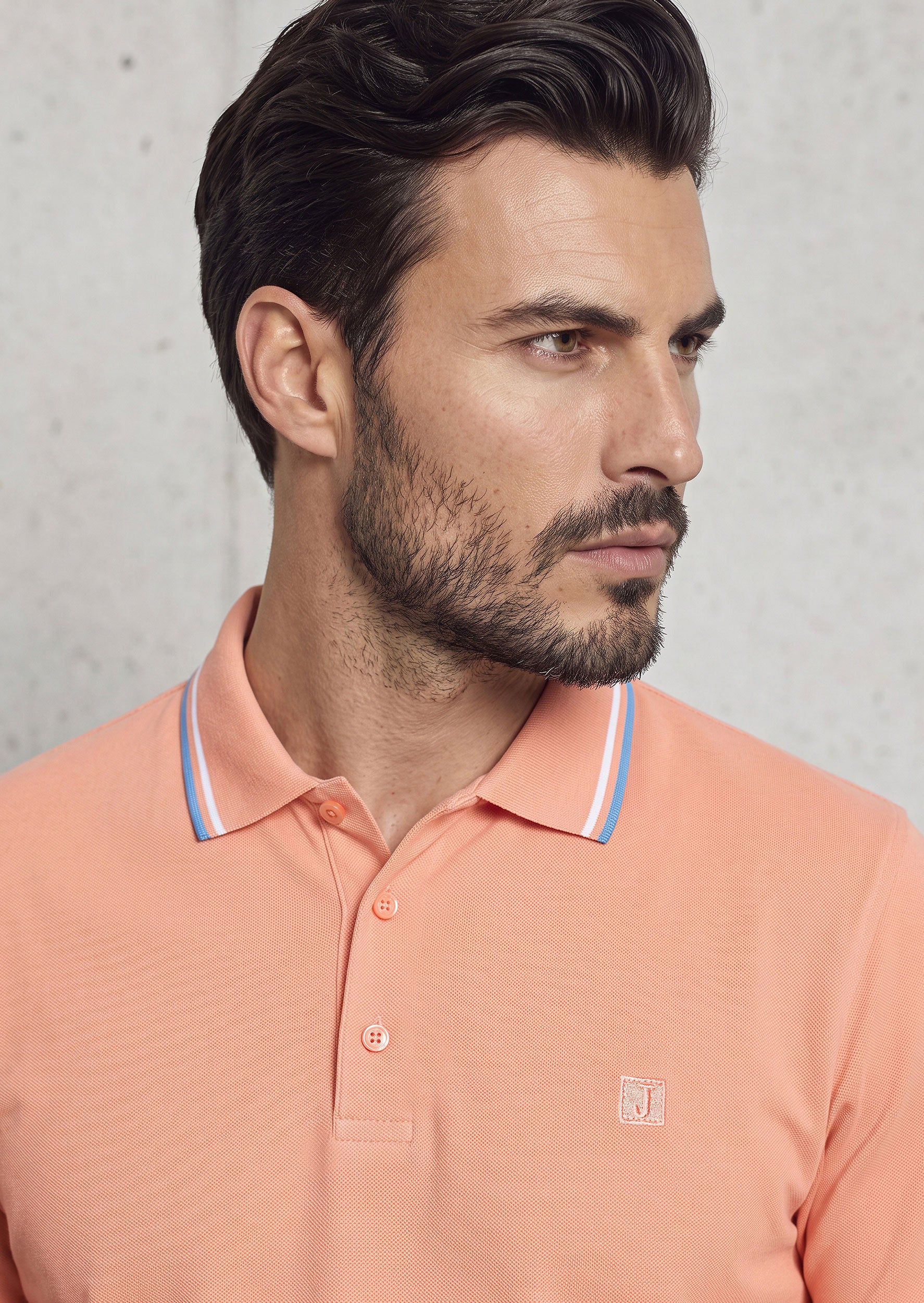Salmon Polo T-Shirt