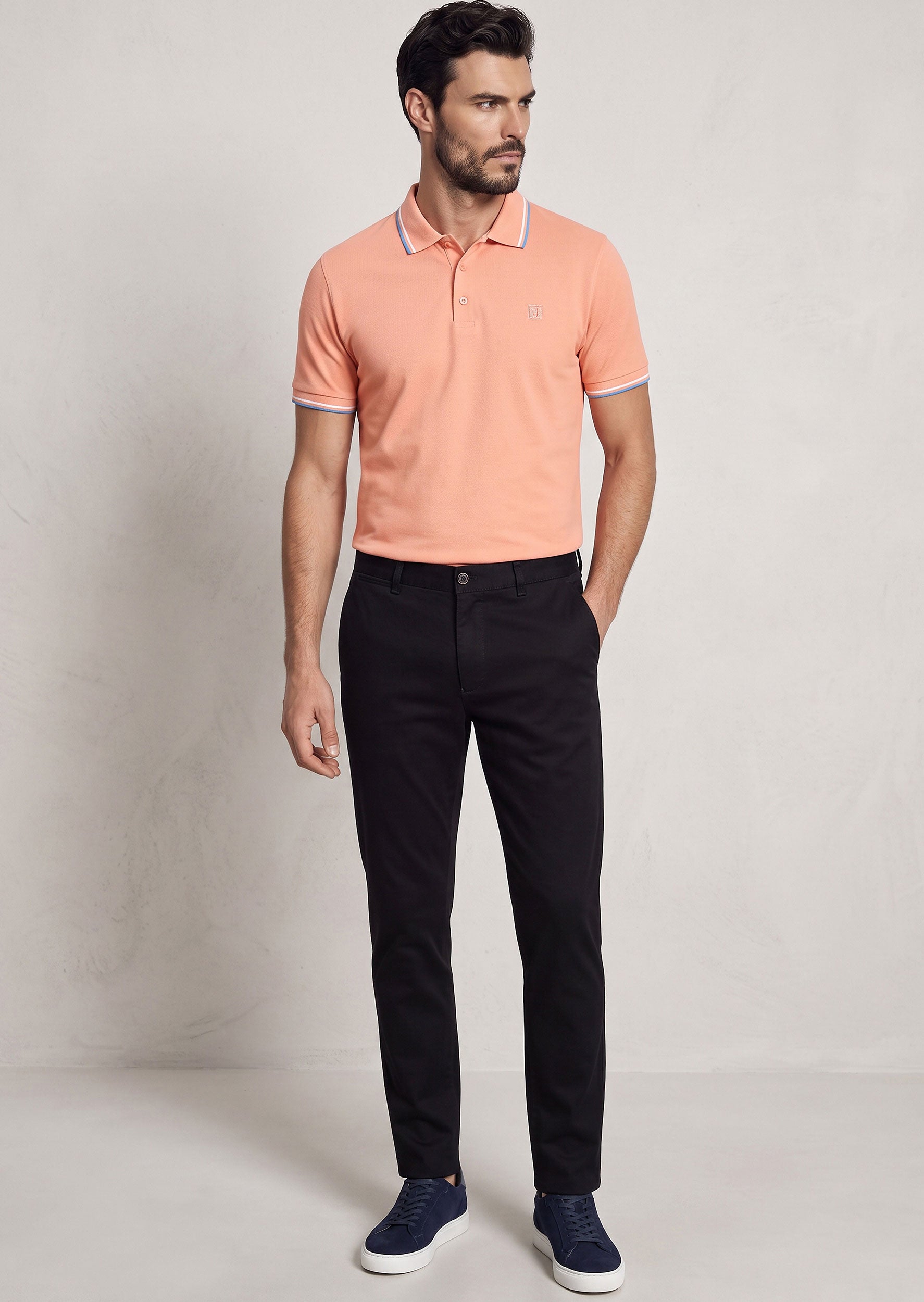 Salmon Polo T-Shirt
