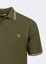 Khaki Polo T-Shirt