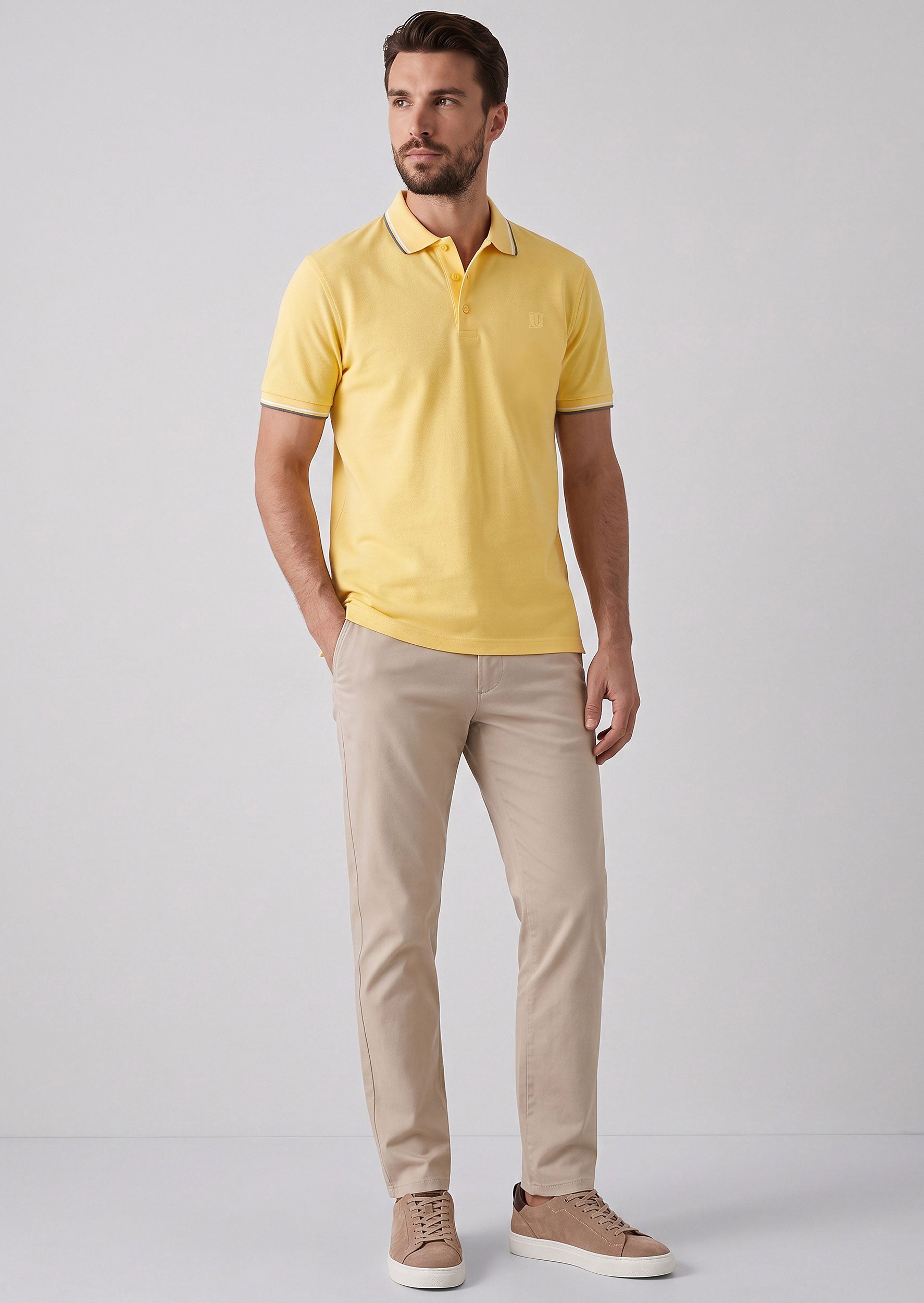 Yellow Polo T-Shirt