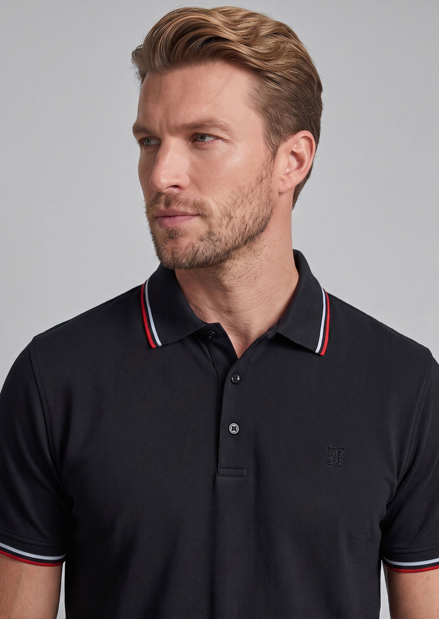 Navy Polo T-Shirt