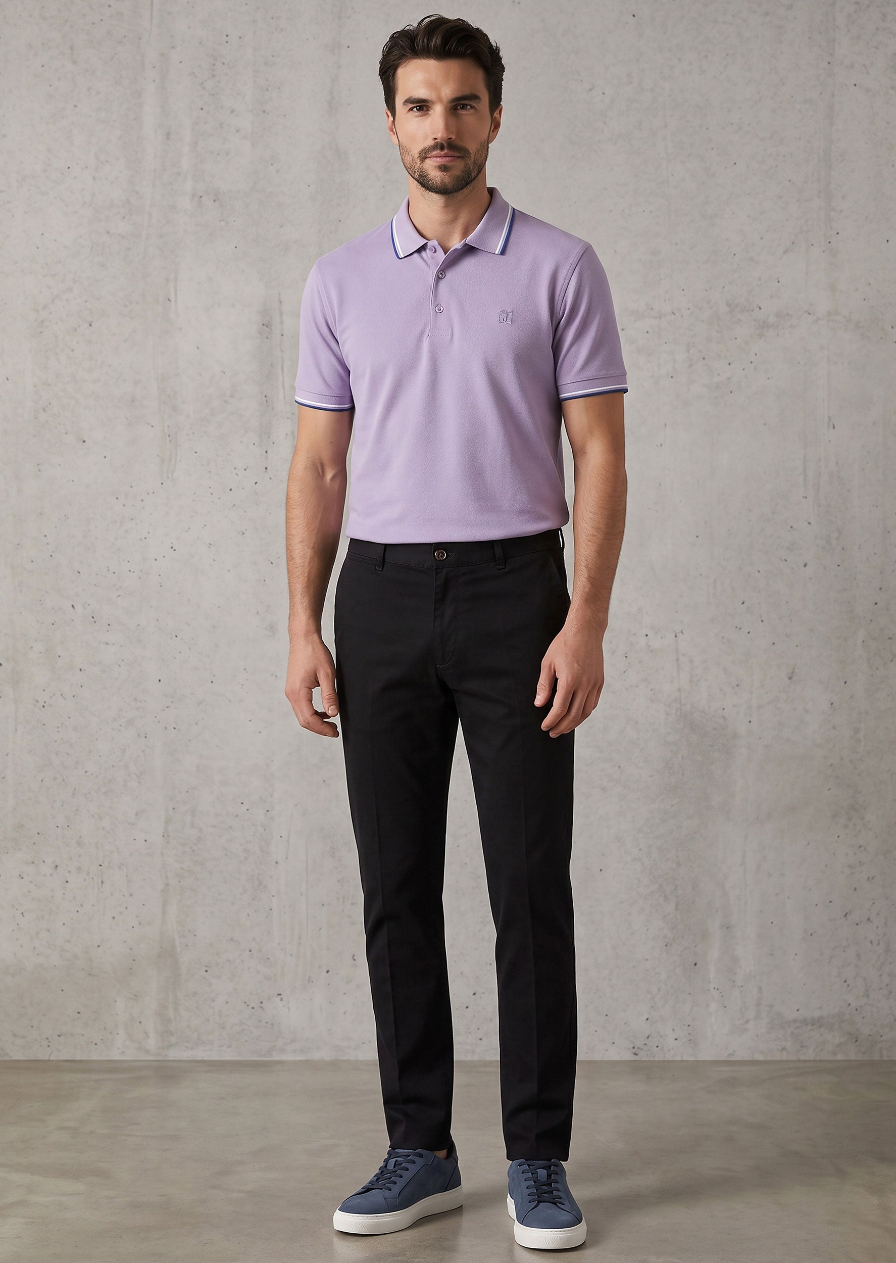 Lilac Polo T-Shirt