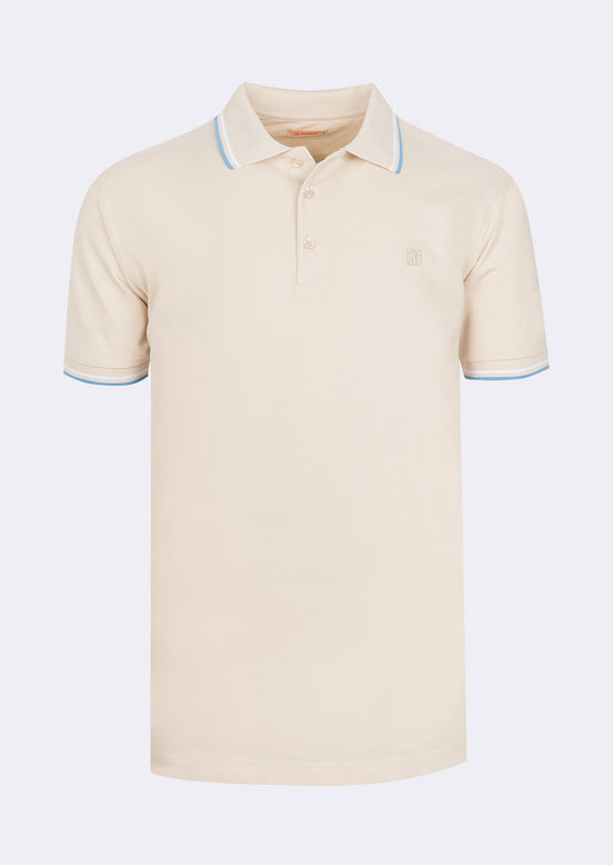 Light Beige Polo T-Shirt