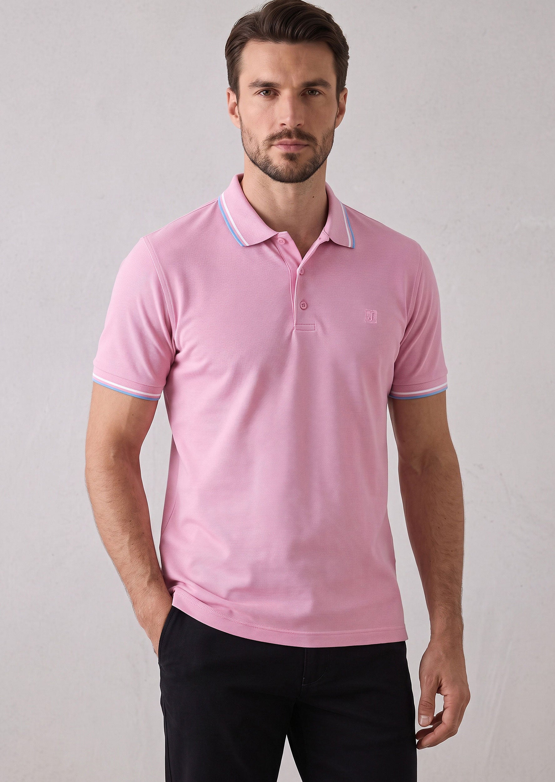 Light Pink Polo T-Shirt