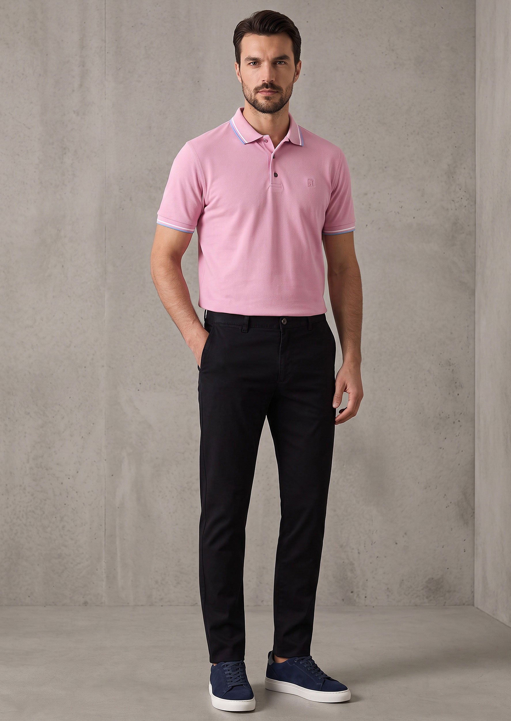 Light Pink Polo T-Shirt