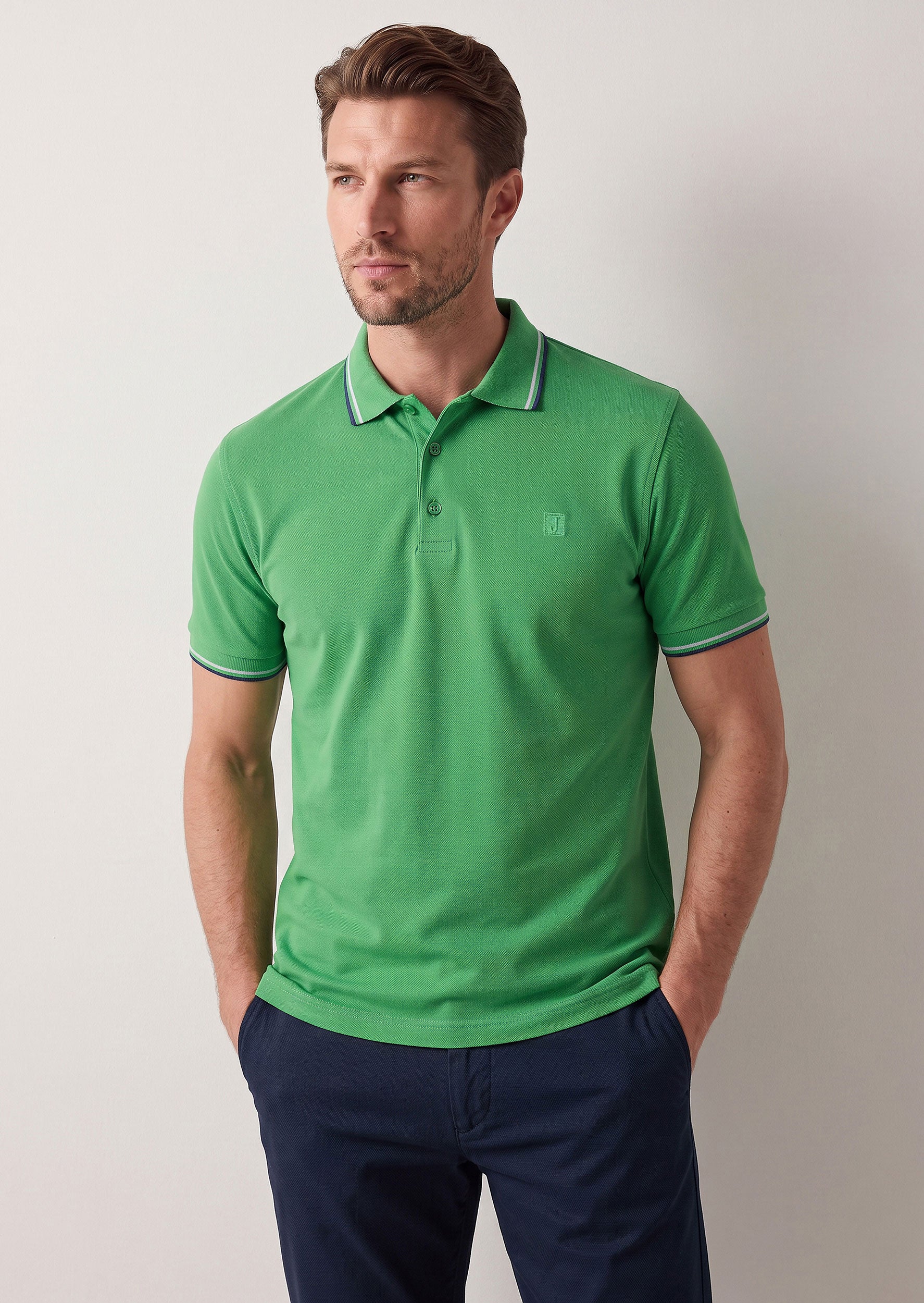 Dark Green Polo T-Shirt