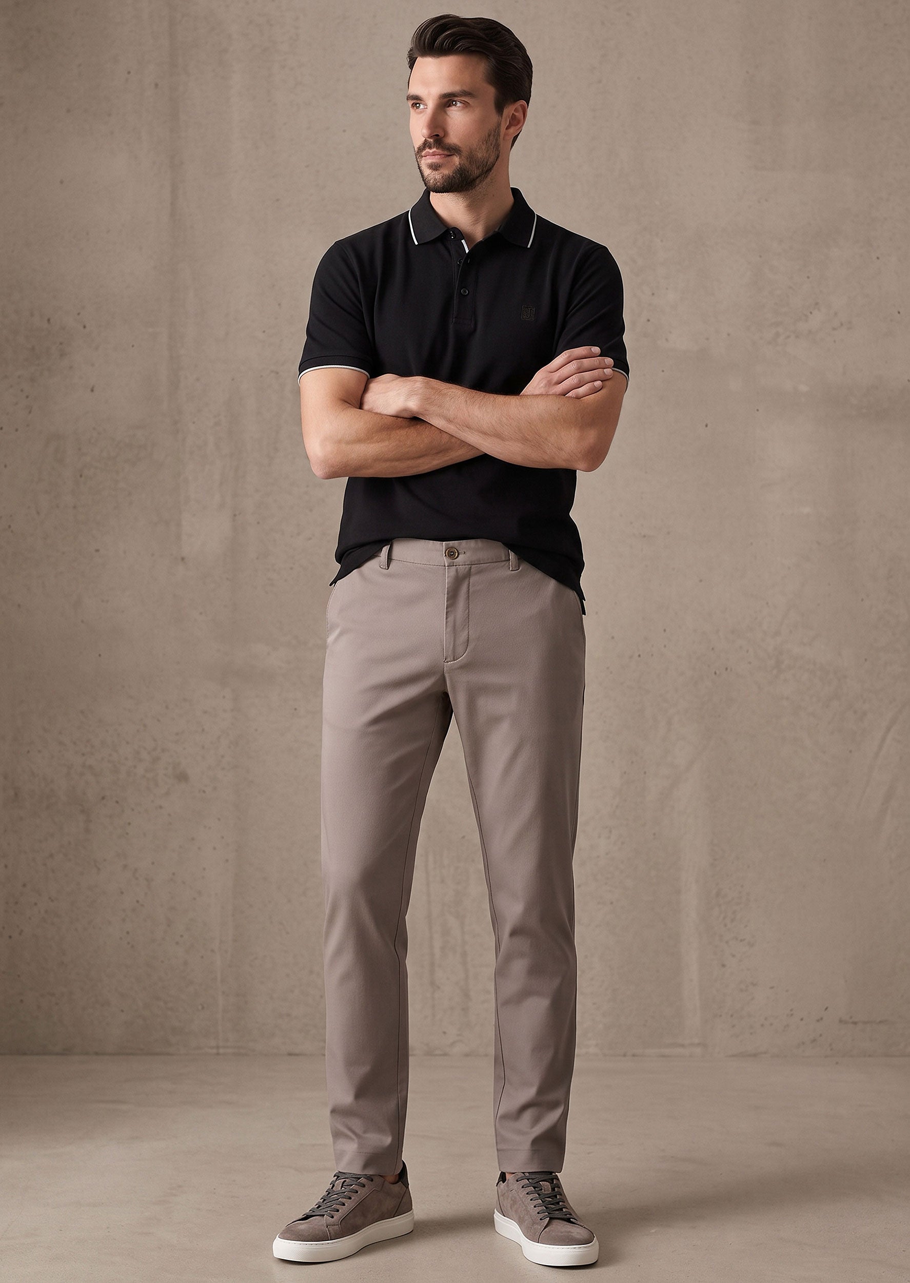 Black Polo T-Shirt