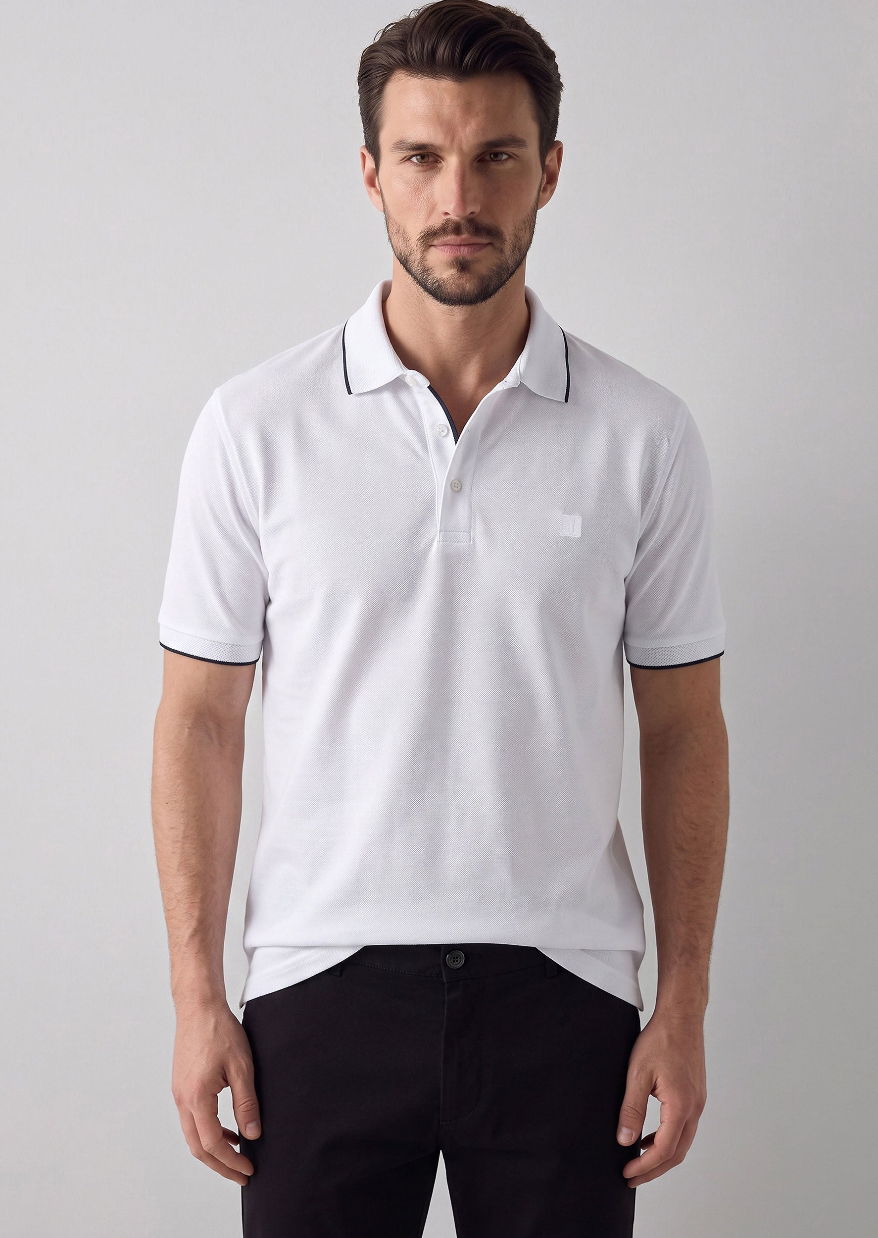 White Polo T-Shirt