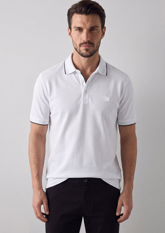 White Polo T-Shirt