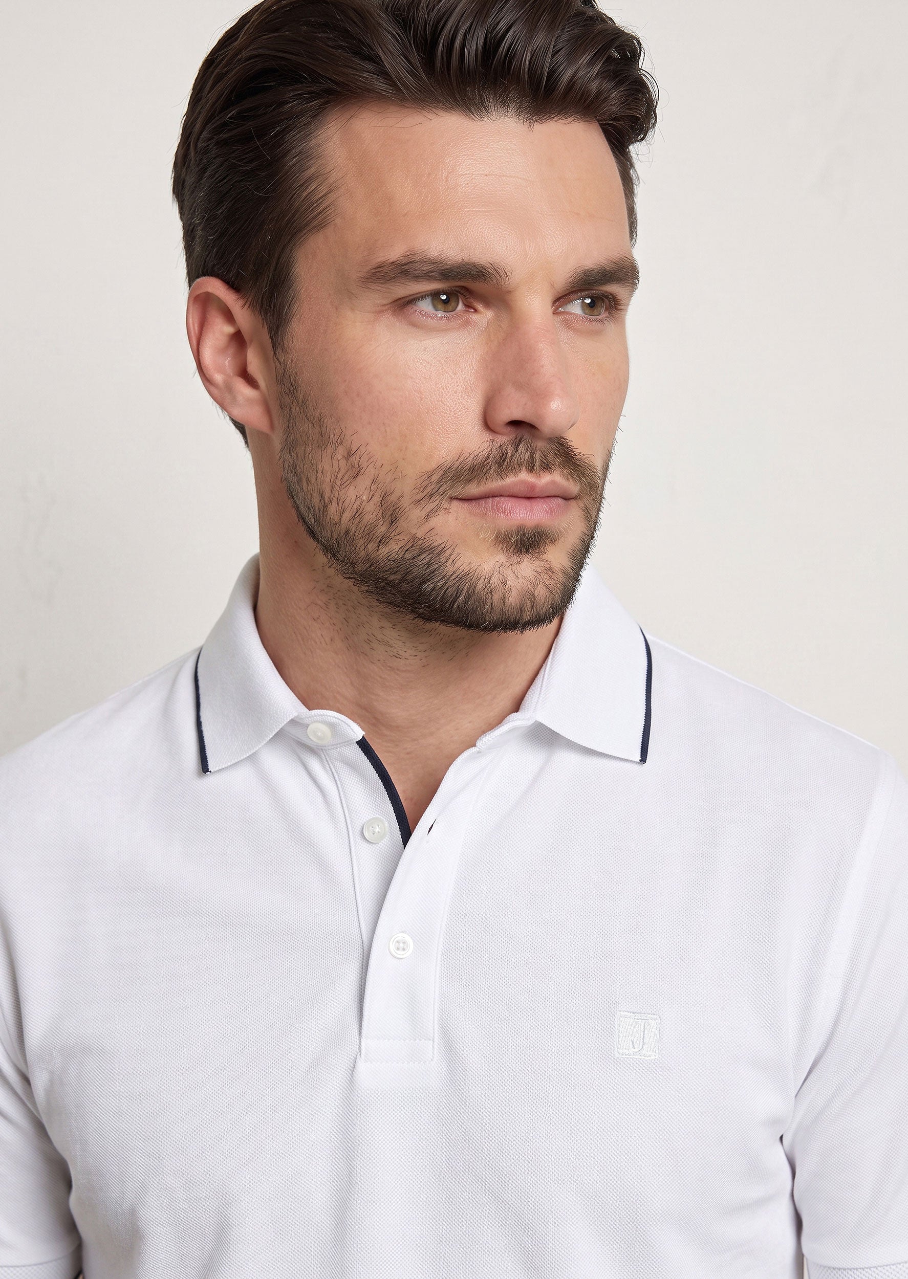 White Polo T-Shirt