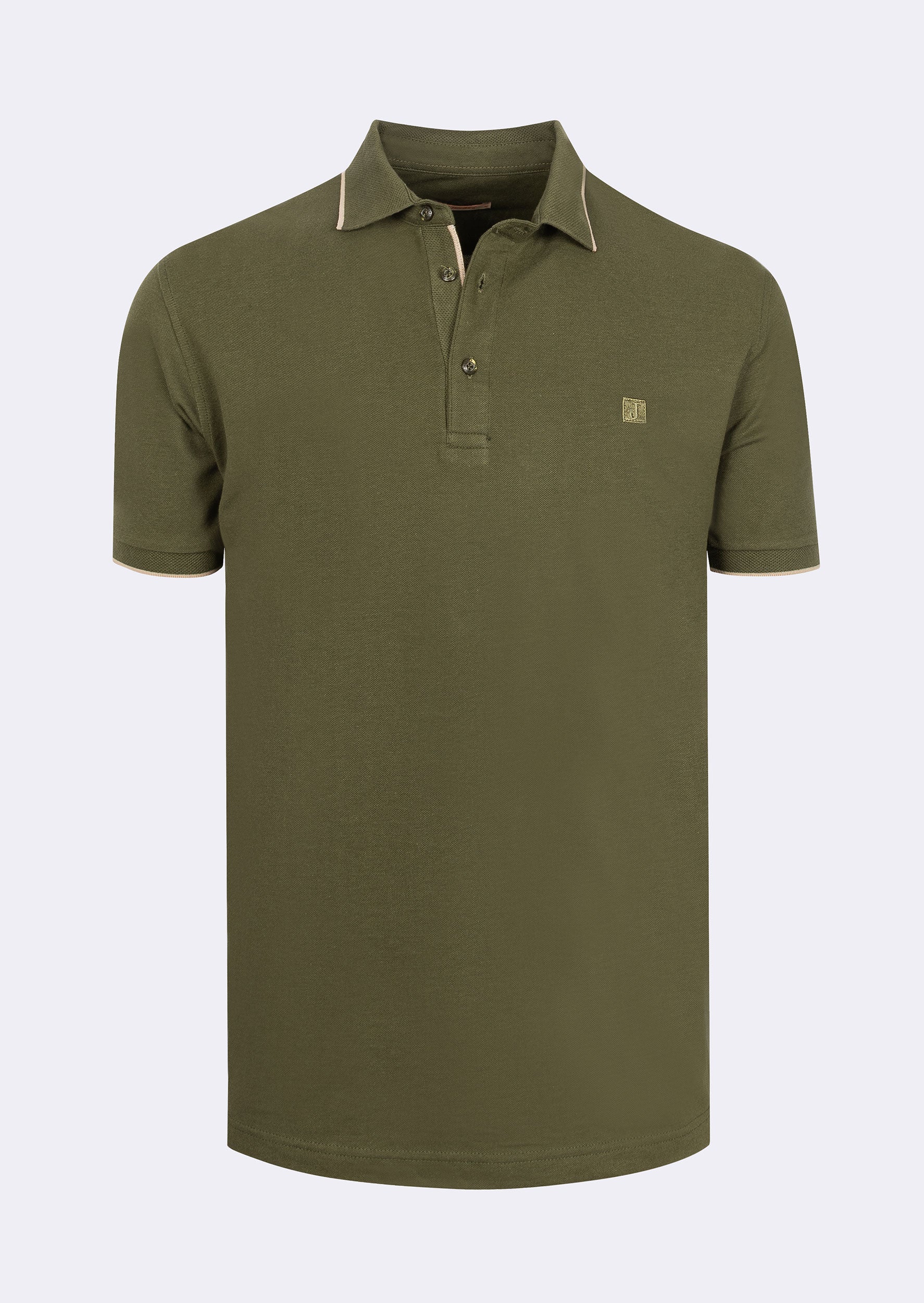 Khaki Polo T-Shirt