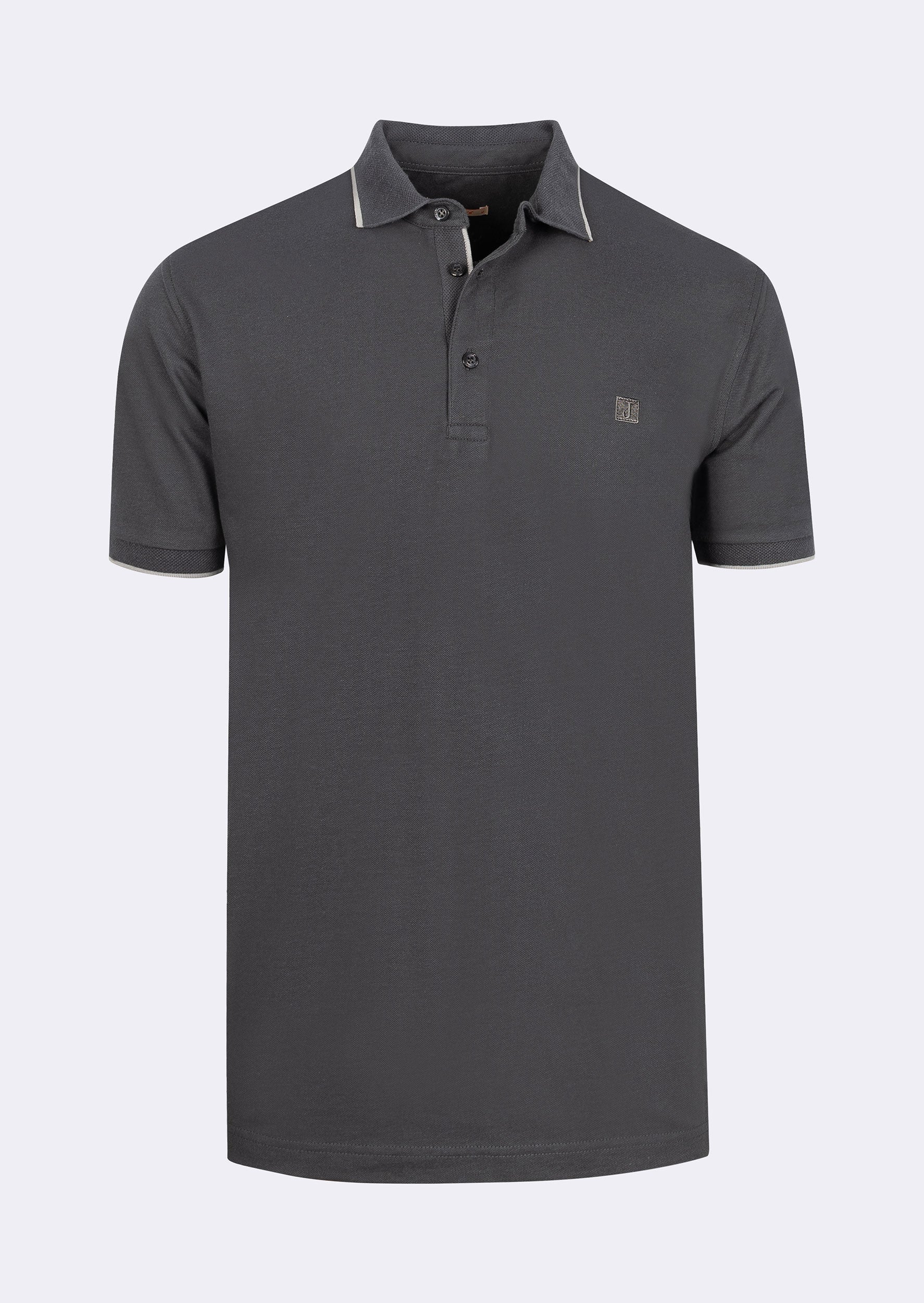 Charcoal Polo T-Shirt