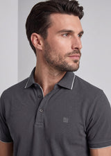 Charcoal Polo T-Shirt