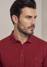 Burgundy Polo T-Shirt