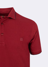 Burgundy Polo T-Shirt