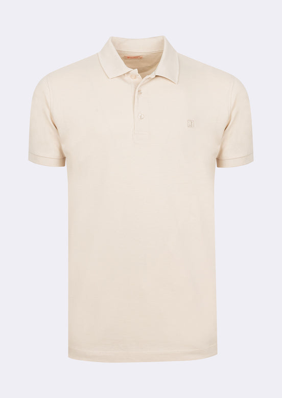 Beige Polo T-Shirt