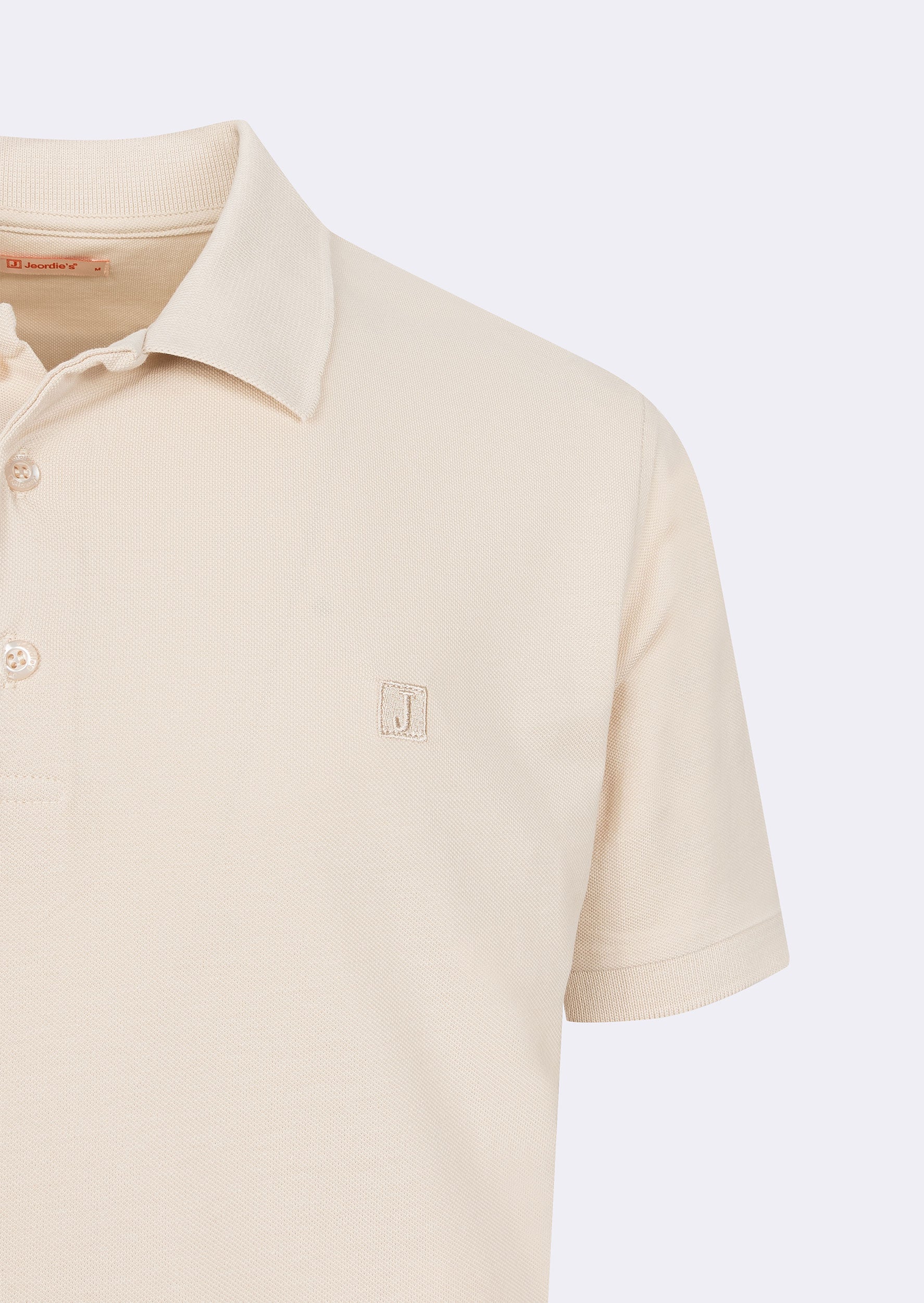 Beige Polo T-Shirt