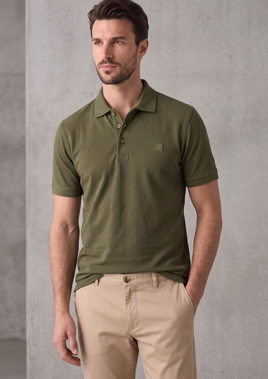 Khaki Polo T-Shirt