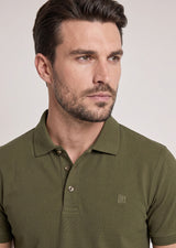 Khaki Polo T-Shirt