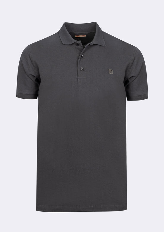 Charcoal Polo T-Shirt