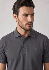 Charcoal Polo T-Shirt