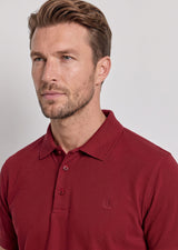 Burgundy Polo T-Shirt
