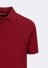 Burgundy Polo T-Shirt