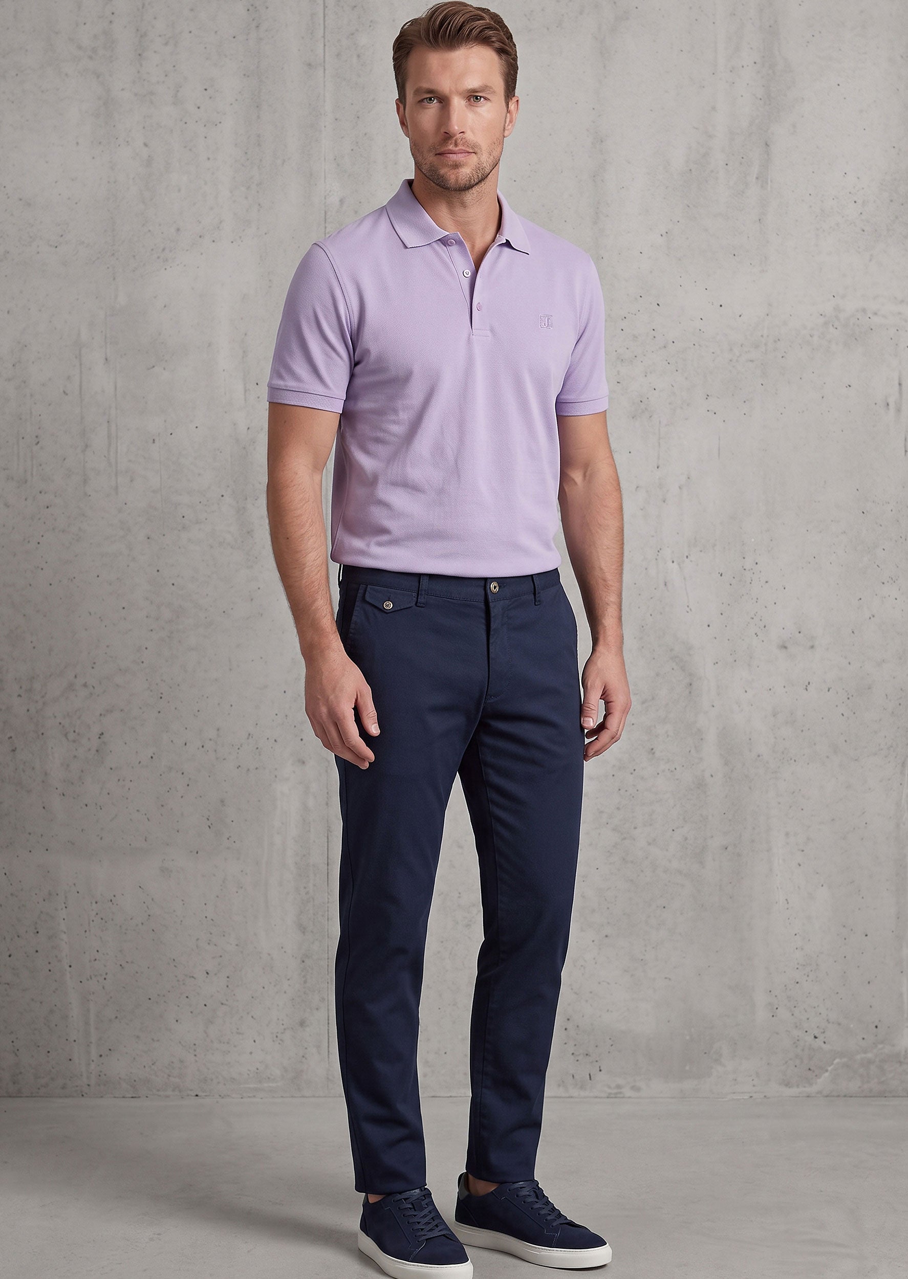 Lilac Polo T-Shirt