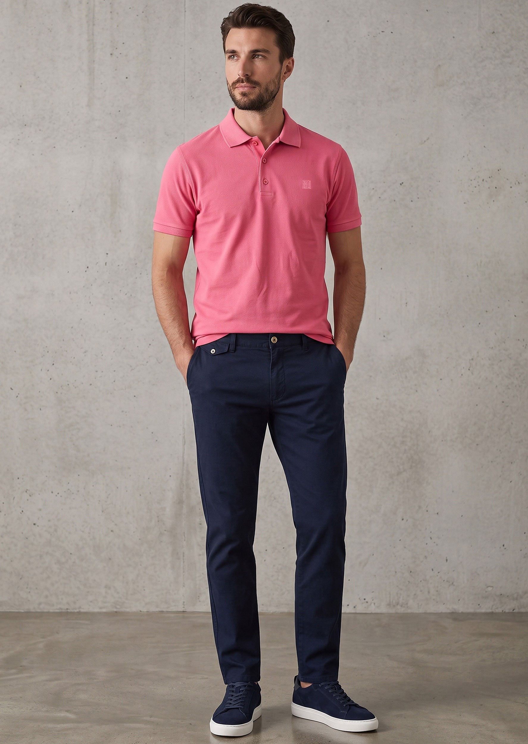 Pink Polo T-Shirt