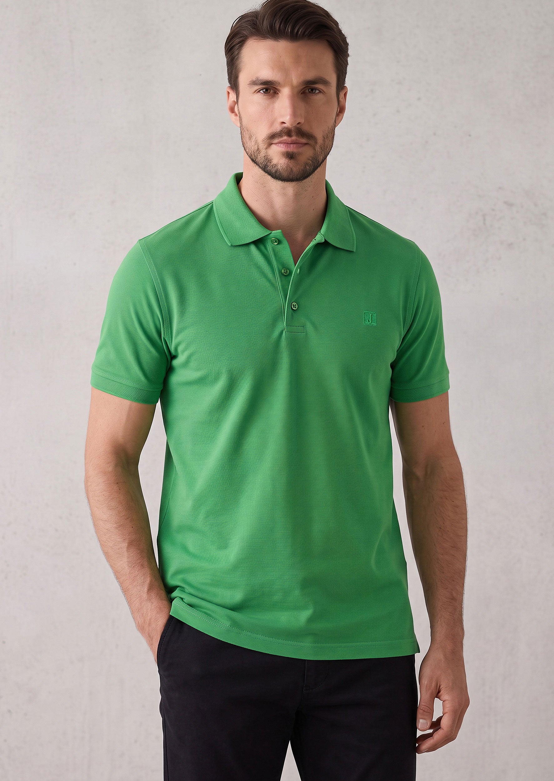 Dark Green Polo T-Shirt