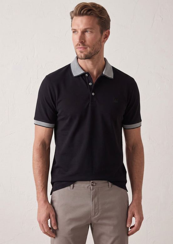 Black Polo T-Shirt