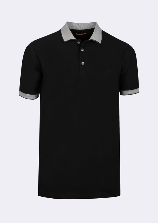 Black Polo T-Shirt