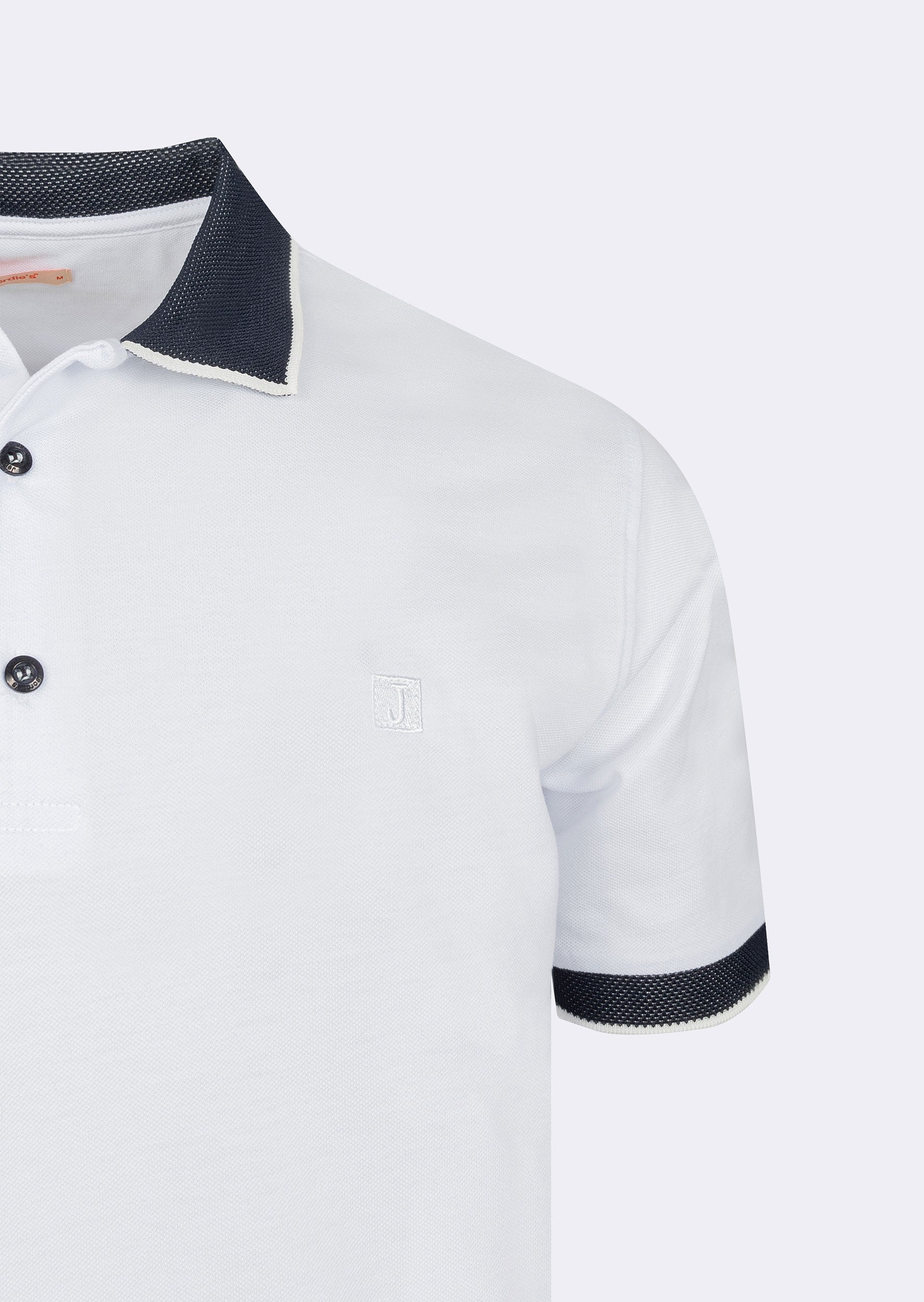 White Polo T-Shirt