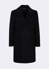 Navy Wool Coat