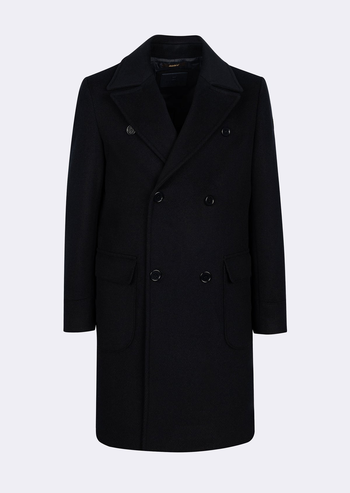 Navy Wool Coat