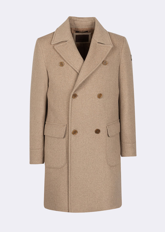 Taupe Wool Coat