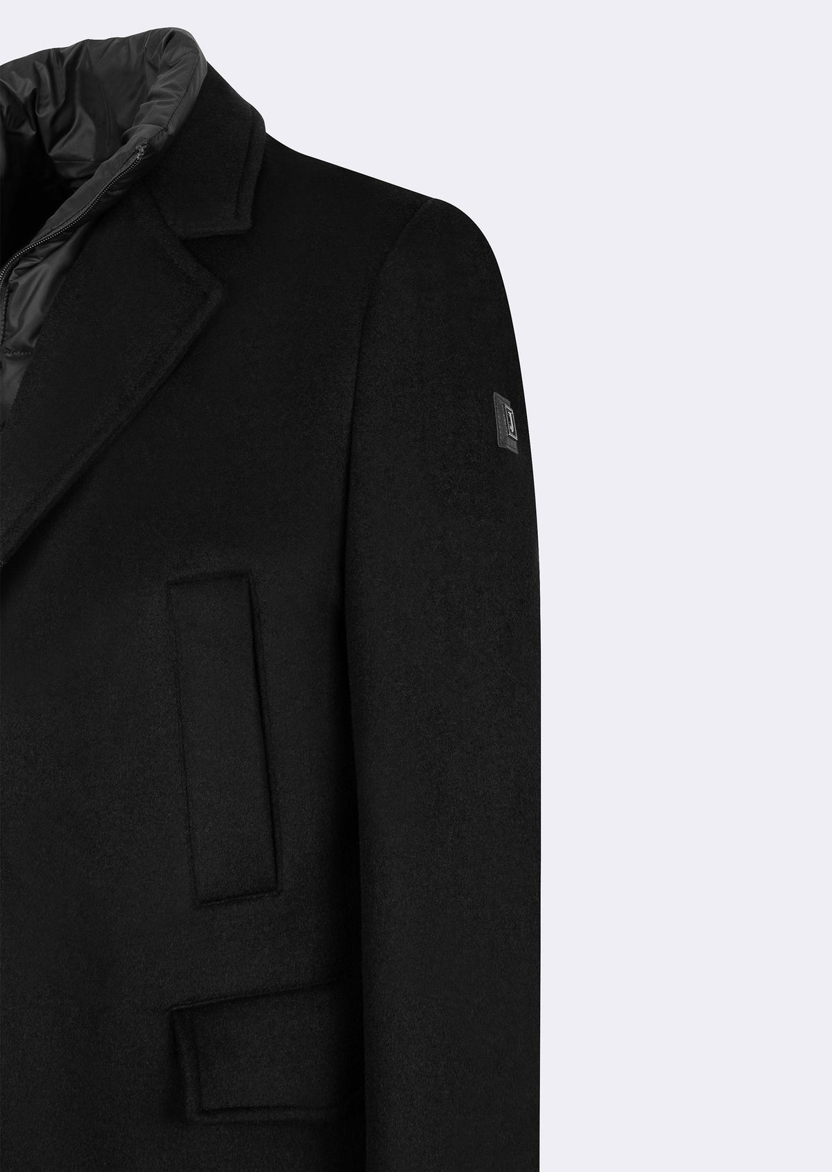 Black Wool Coat