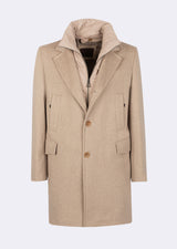 Beige Wool Coat