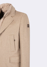 Beige Wool Coat
