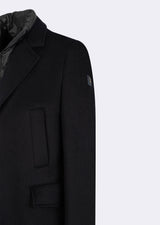 Navy Wool Coat