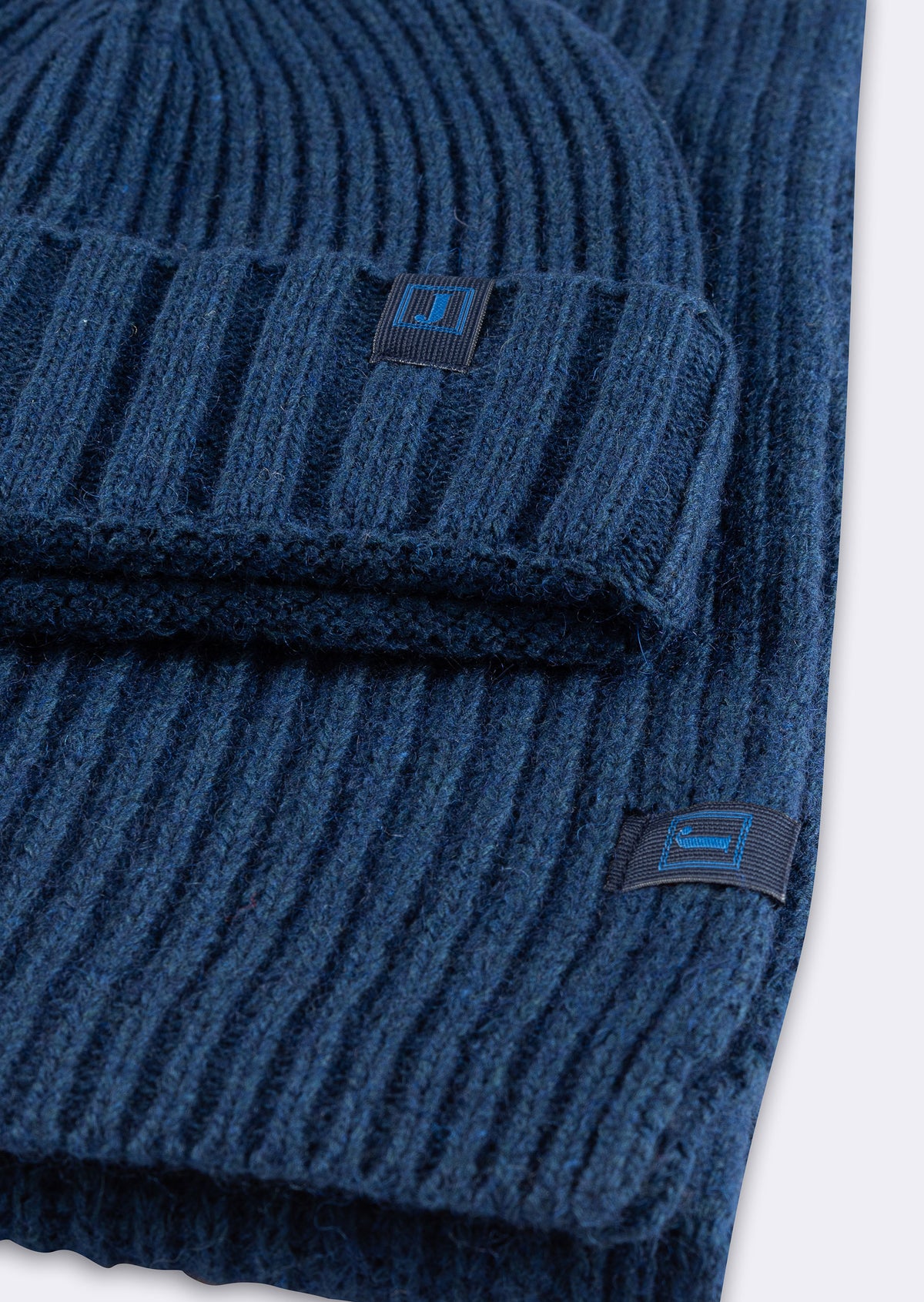 Navy Scarf & Beanie Set