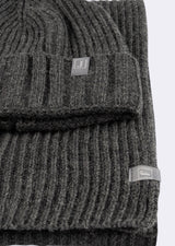 Anthracite Scarf & Beanie Set
