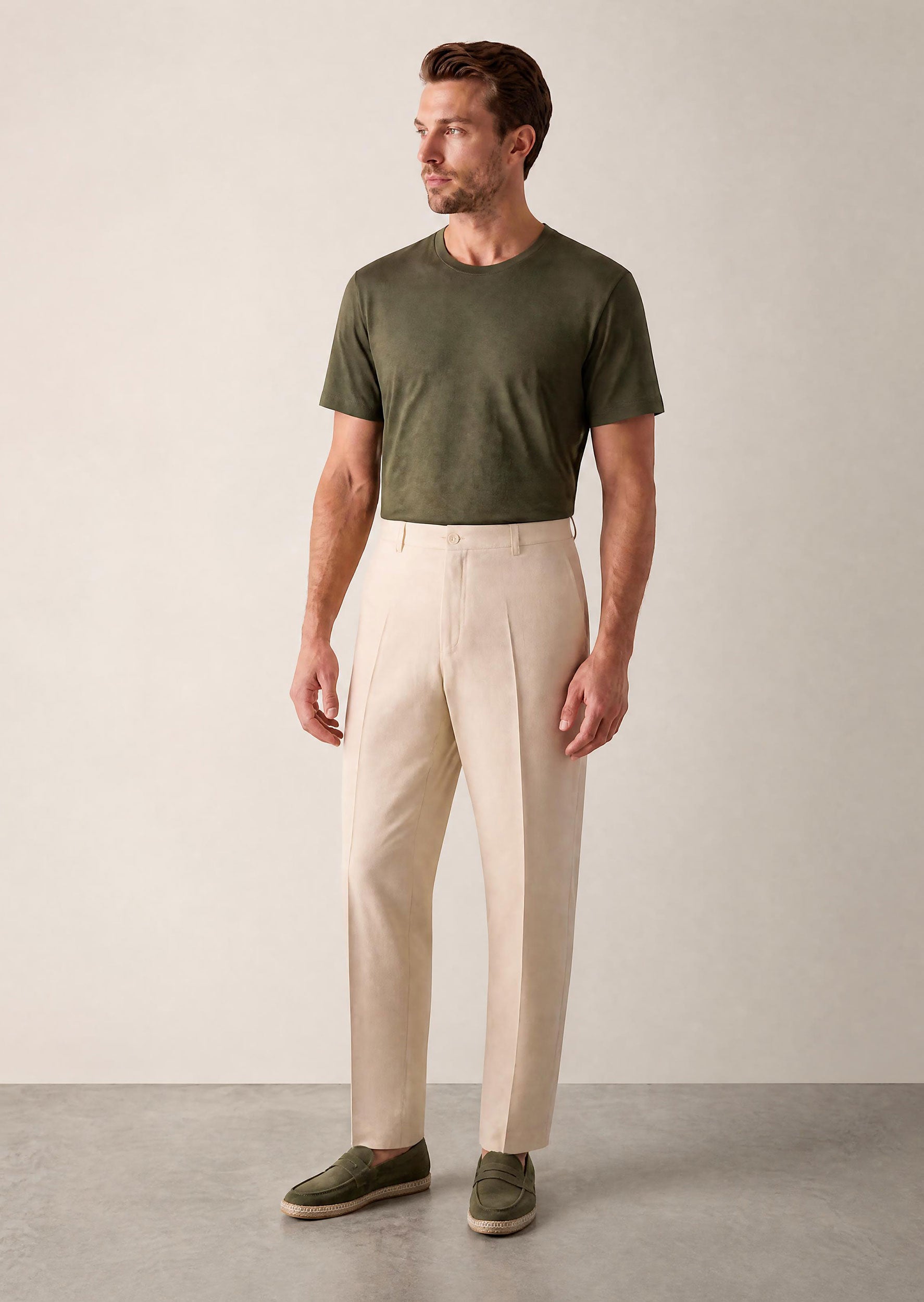 Beige Chino & Casual Pant